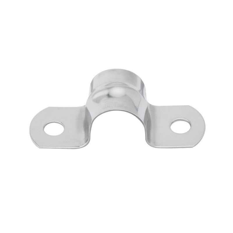ISPINNER 25pcs M16 Stainless Steel Rigid Pipe Strap for 5/8 Inch Hose OD, 2 Holes Cable U Bracket Clamp Hanger Tube Strap Tension Clips - Image 5